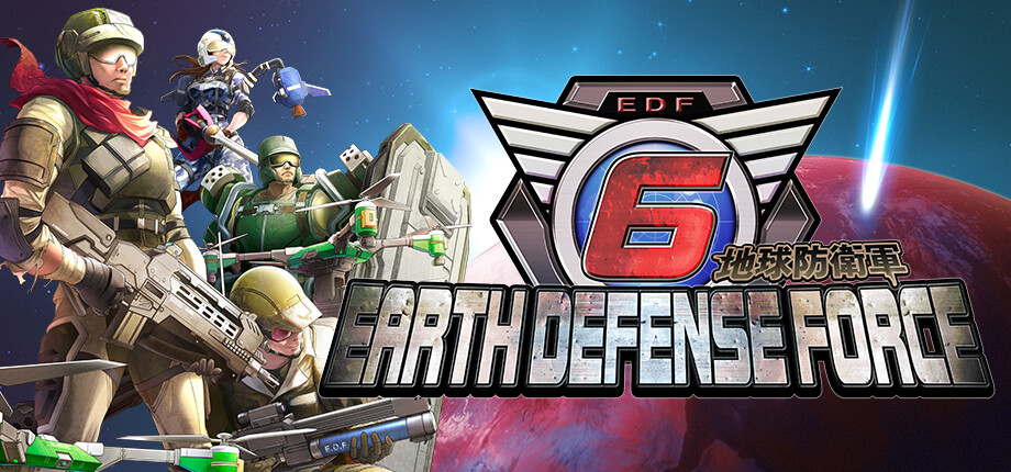 EARTH DEFENSE FORCE 6 cover art