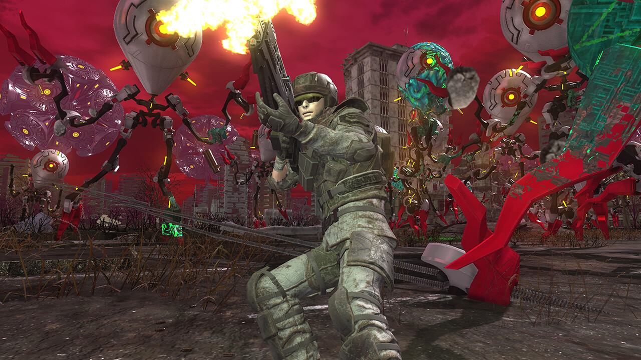 EARTH DEFENSE FORCE 6 screenshot