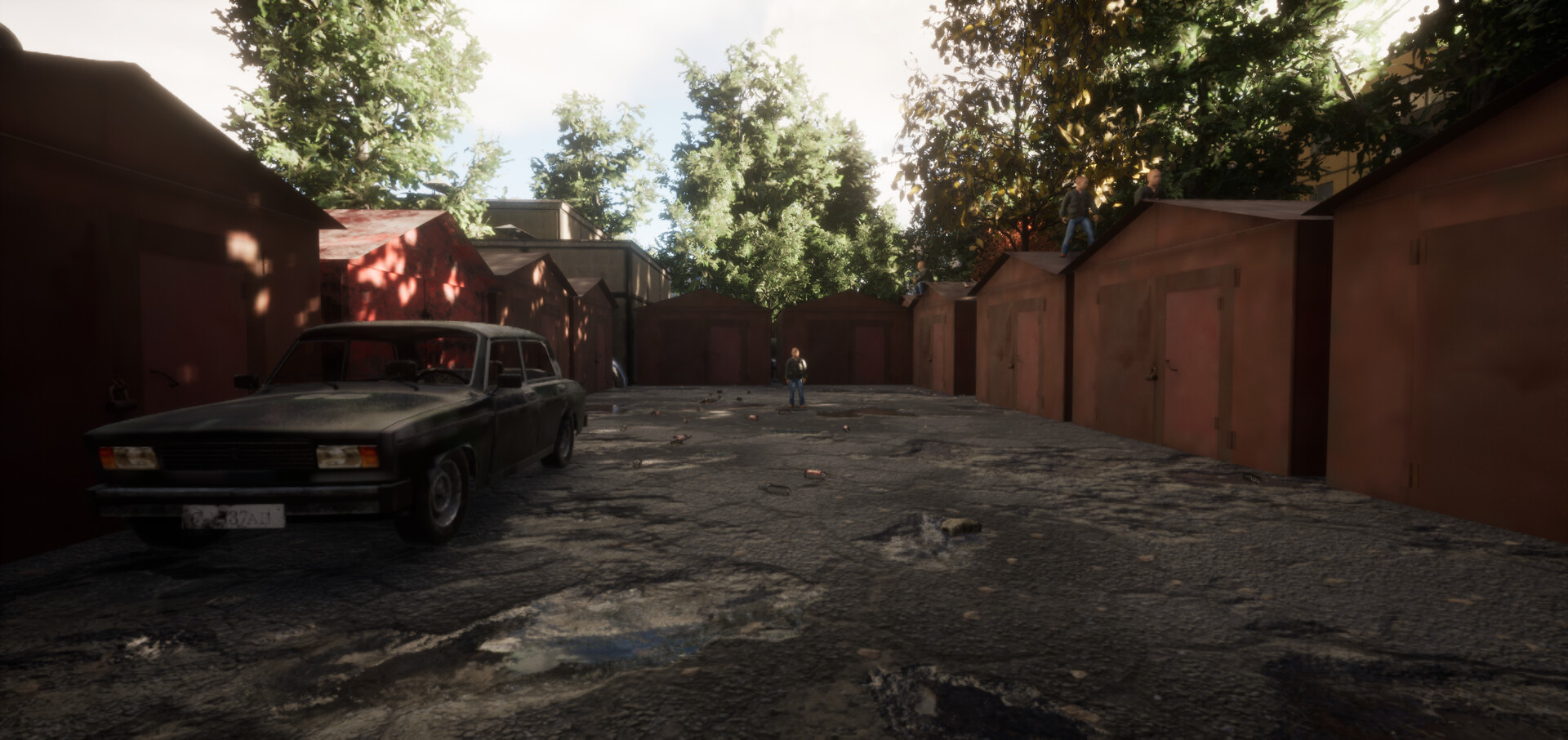 Симулятор Прыгания по Гаражам: Online Featured Screenshot #1