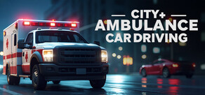 City Ambulance Car Driving