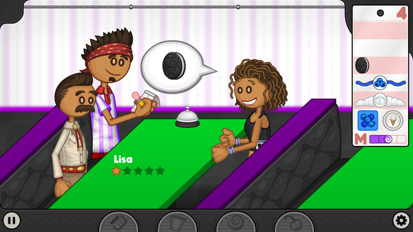 Papa's Freezeria Deluxe.