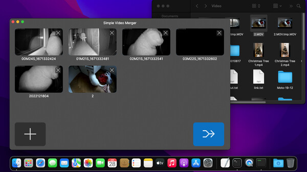 Screenshot z Simple Video Merger Screenshot z Simple Video Merger