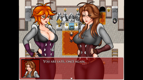 Screenshot of Crimson Veil gameplay showing in-action mechanics