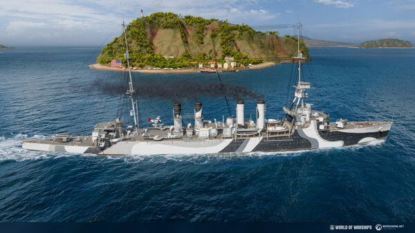 World of Warships — Marblehead