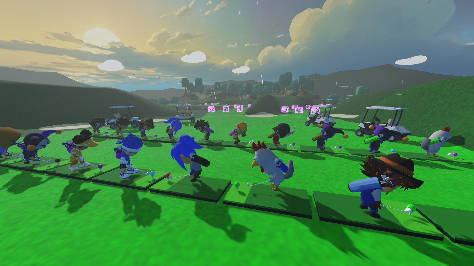 Speed Golf Royale screenshot #1