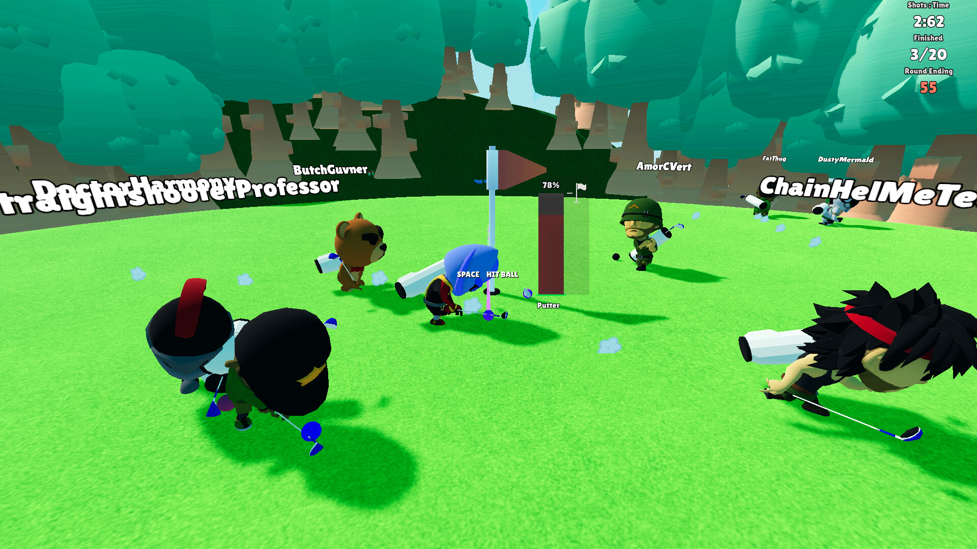 Speed Golf Royale screenshot #1