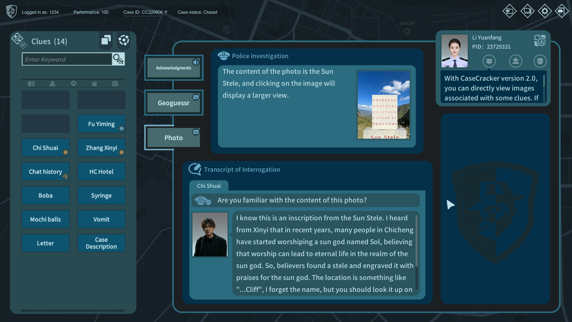 CaseCracker2 gameplay screenshot 2