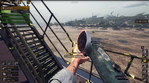 Screenshot z Ship Graveyard Simulator 2: Prologue