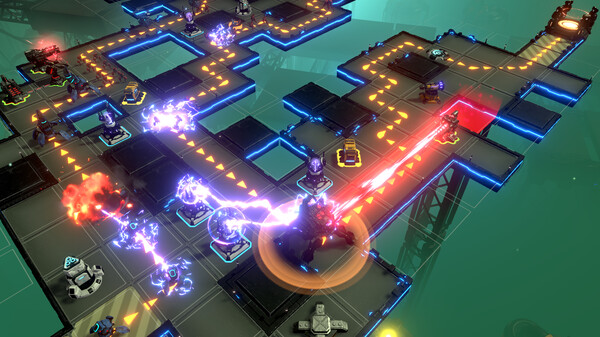 Скриншот 1 из игры Axon TD: Uprising - Tower Defense