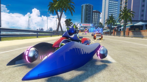 Sonic and All-Stars Racing Transformed: Metal Sonic & Outrun DLC