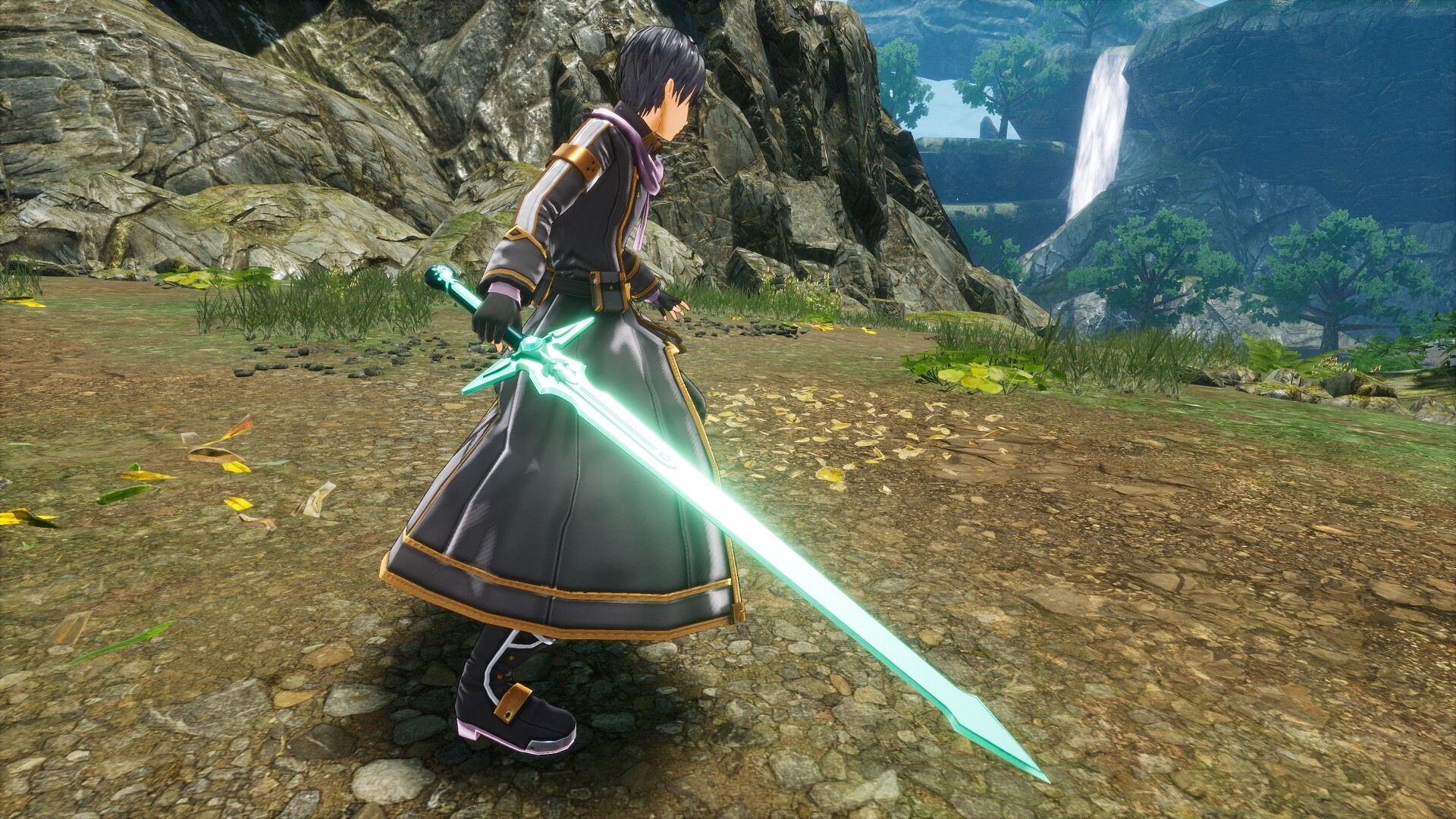 SWORD ART ONLINE Last Recollection - Black Swordsman Swords Skins Set Featured Screenshot #1