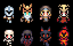 RPG Maker MZ - MT Tiny Tales Battlers - Faith and Evil
