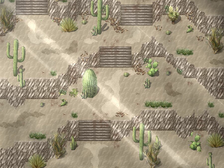 RPG Maker MV - KR Untamed Desert Tileset