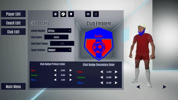 Soccer Footballers video 4