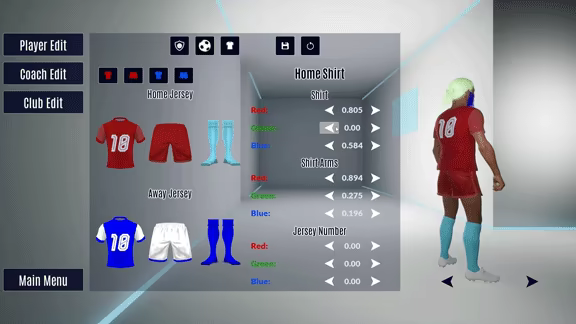 Soccer Footballers video 7