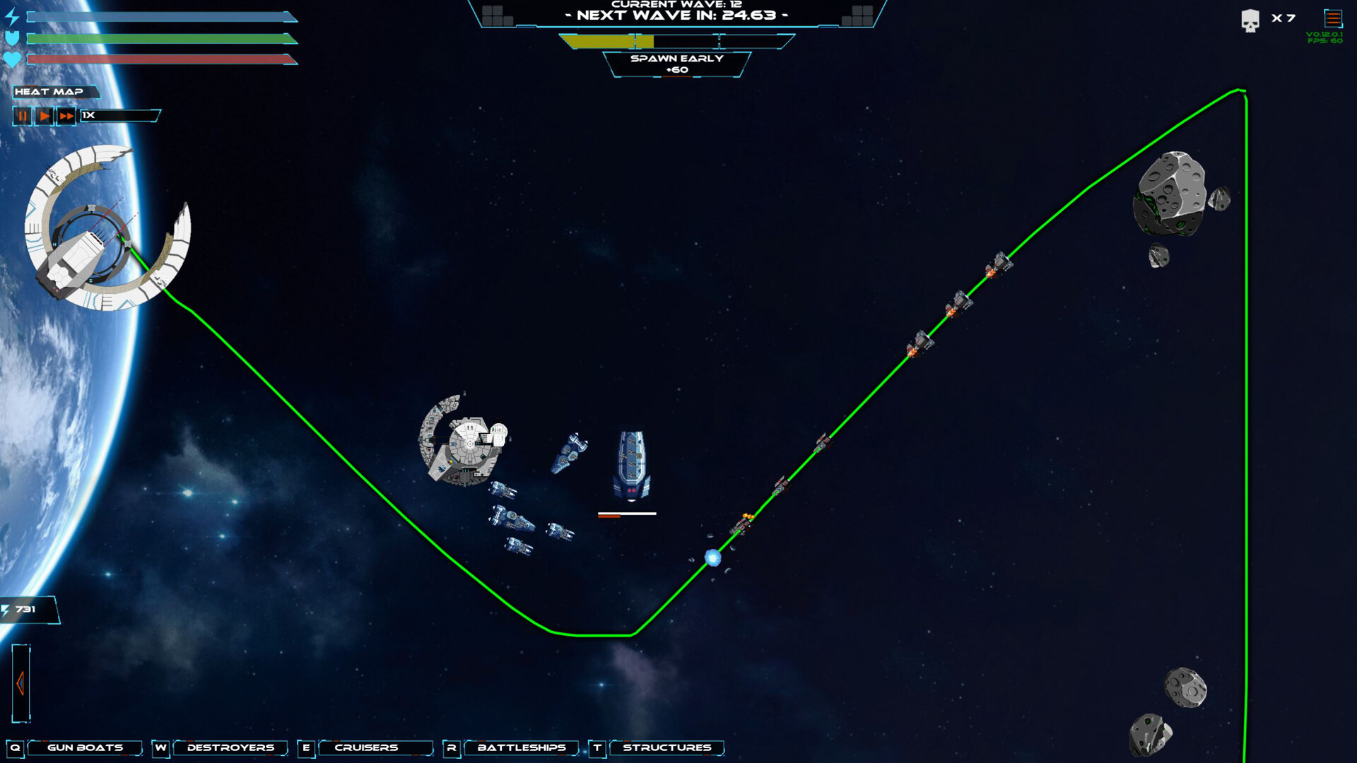 #5. The Fall of Aether Station (Steam) 由: Nibble & Byte Game Studio