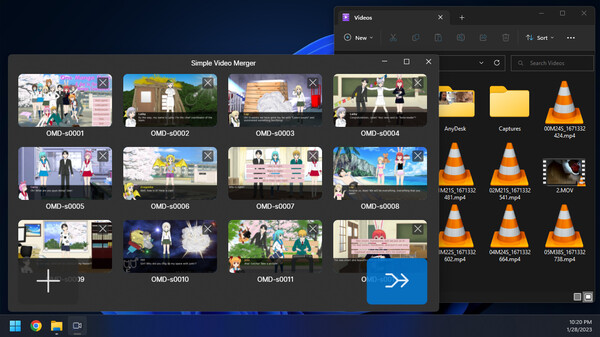 Simple Video Merger - Professional version upgrade screenshot 1