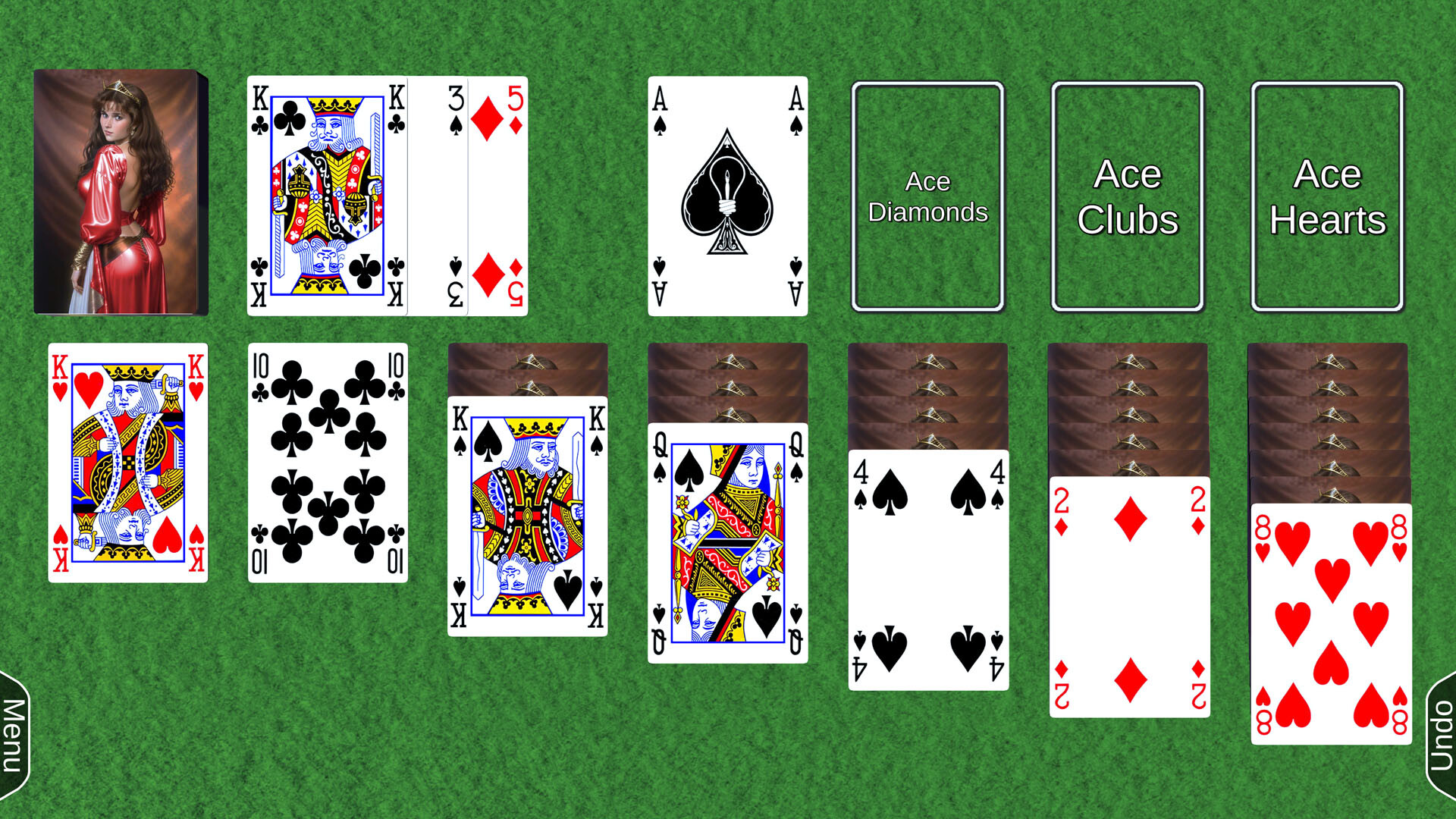 screenshot of AI Solitaire 1