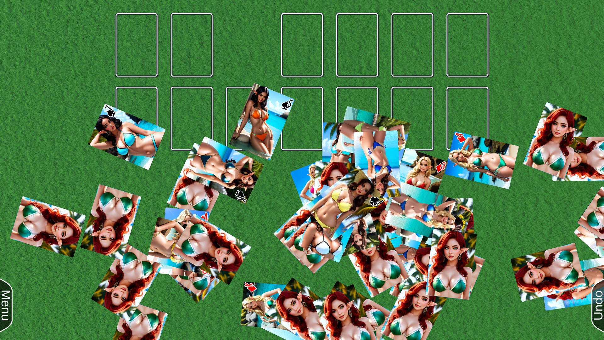 screenshot of AI Solitaire 19