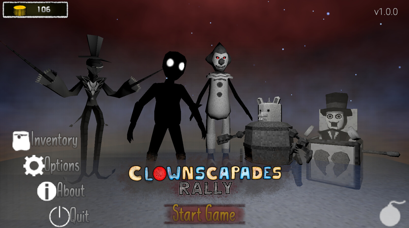 ClownScapades Rally screenshot #1