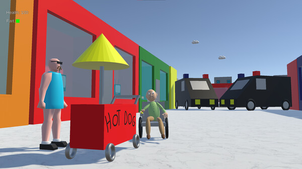 Larry's new wheelchair.