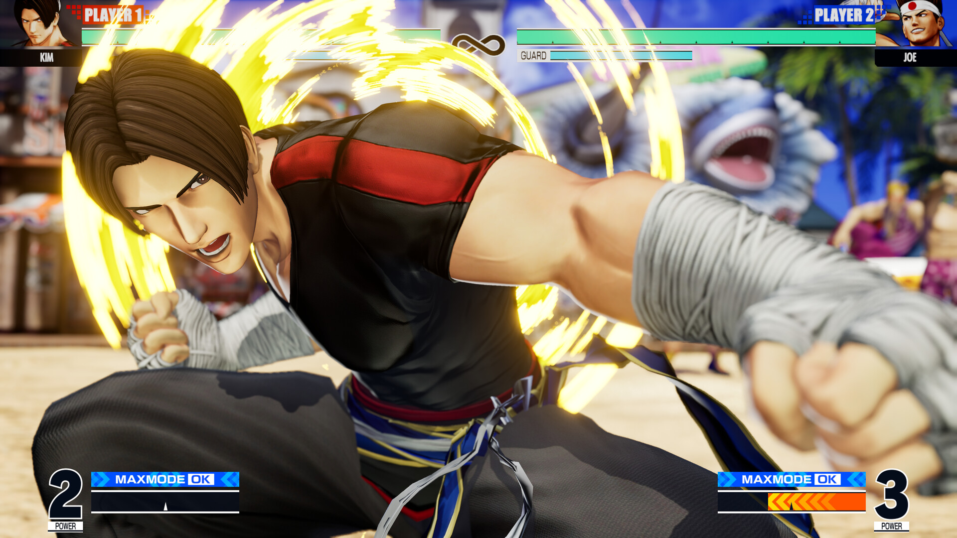 KOF XV DLC Character "KIM KAPHWAN" Featured Screenshot #1