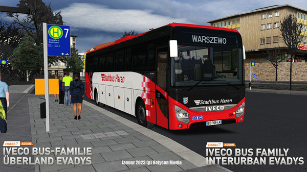OMSI 2 Add-on IVECO Bus-Familie Überland Evadys — скриншот 23