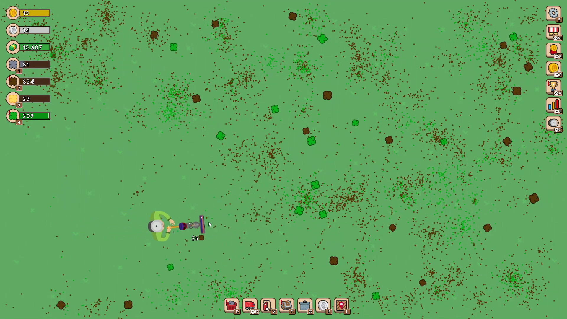 Screenshot of Vacuum Warrior - Idle Game