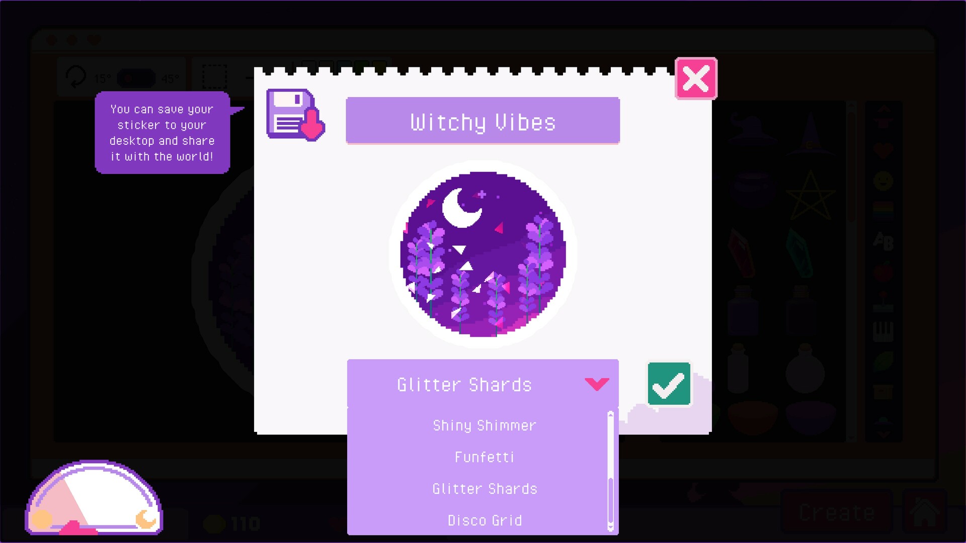 Screenshot Sticky Business