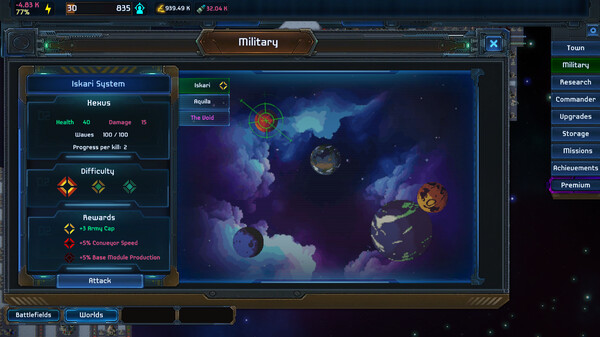 Planetary Factory - An Idle Automation Game screenshot 2