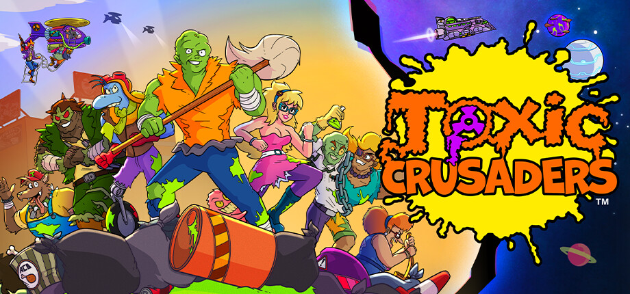 Toxic Crusaders cover art