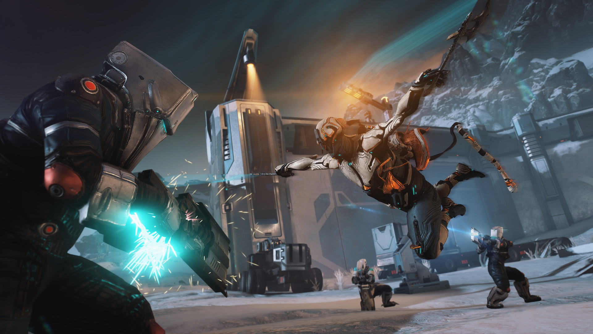 Warframe新拡張「Iceblade of Narin」を今秋実装、TennoCon 2026で新Frost系フレームと新星系TAUが公開のメインビジュアル