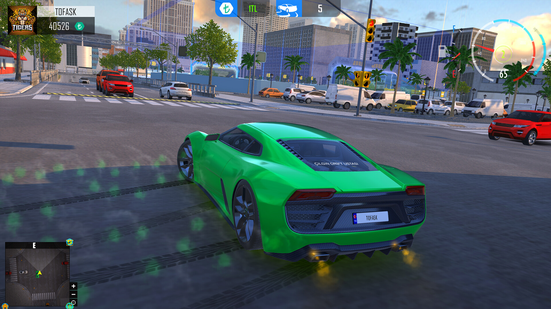 Tofas Sahin: Online Car Driving