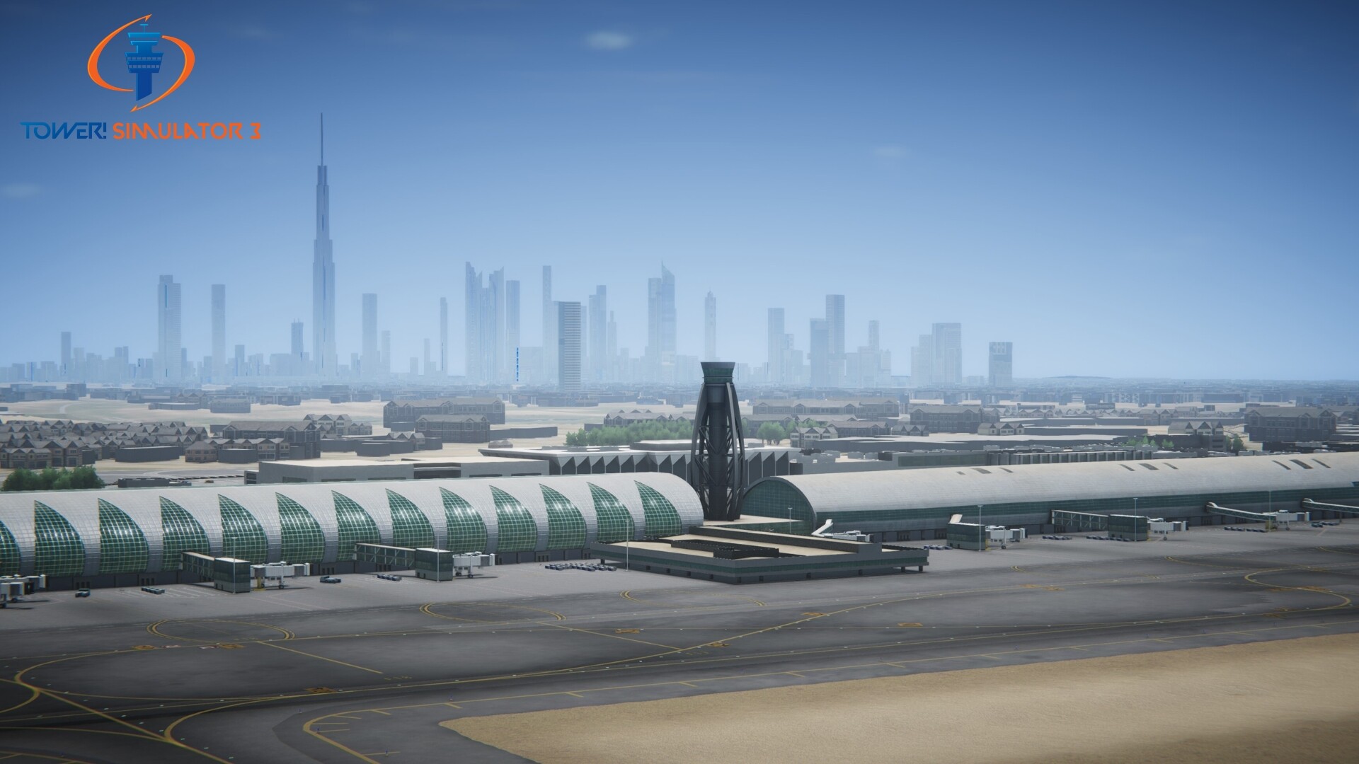 Tower! Simulator 3 - OMDB Airport Featured Screenshot #1