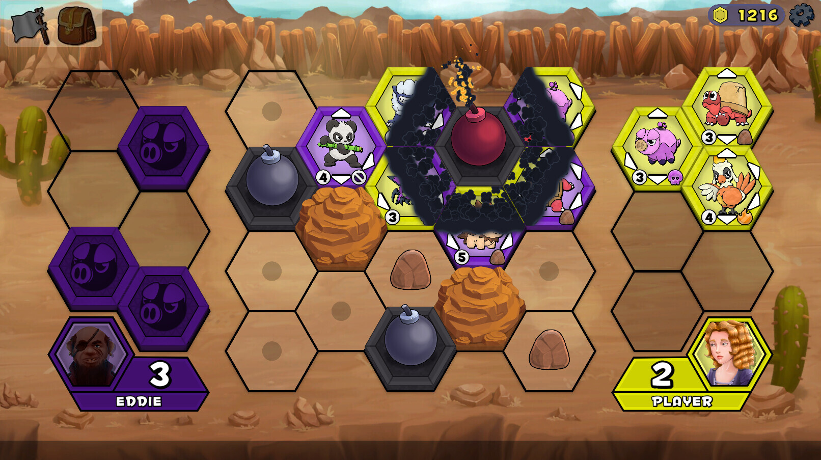 Attack on Hex Island screenshot #2