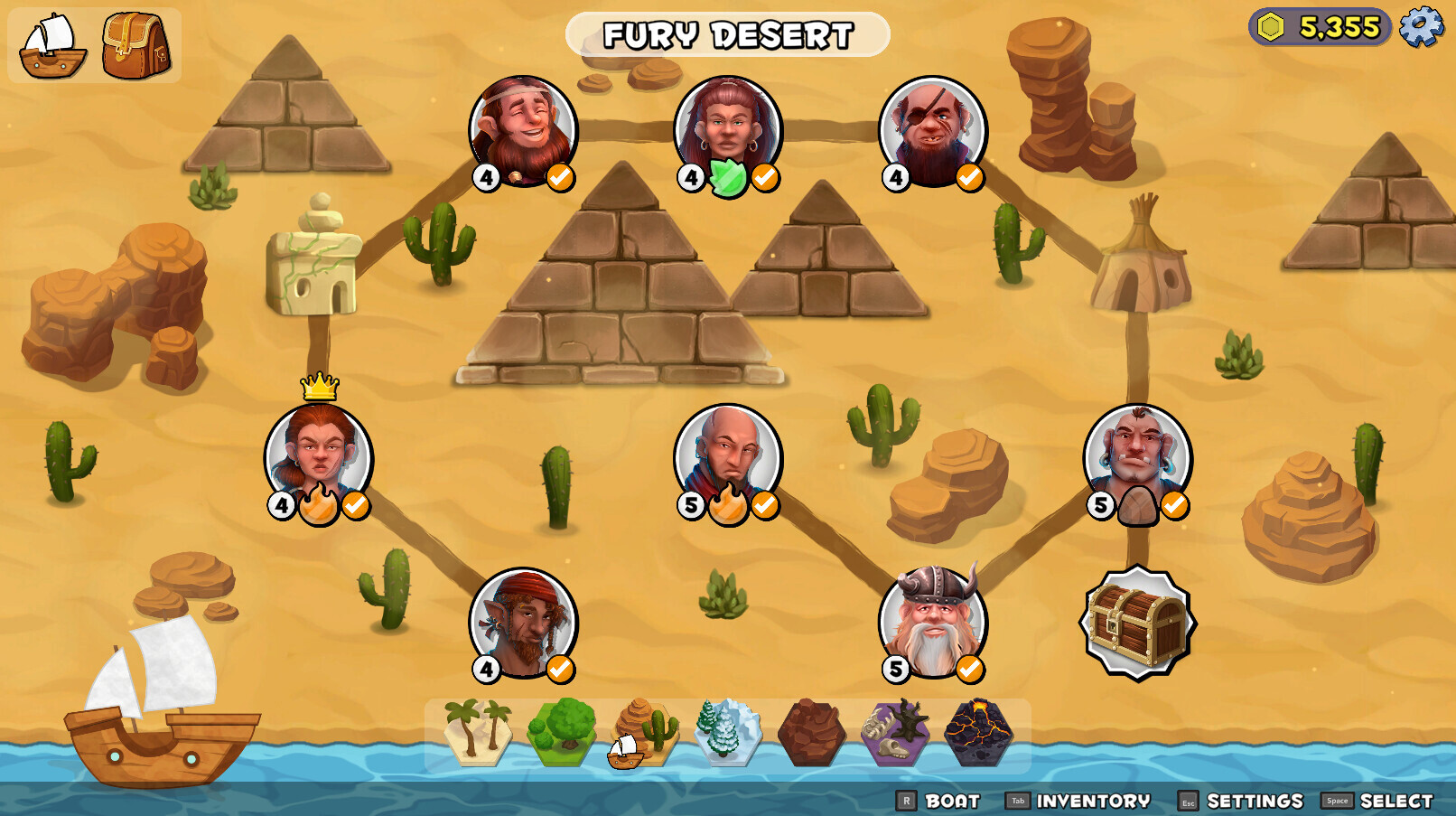 #7. Attack on Hex Island (Steam) Bởi: ProdigalSon Games