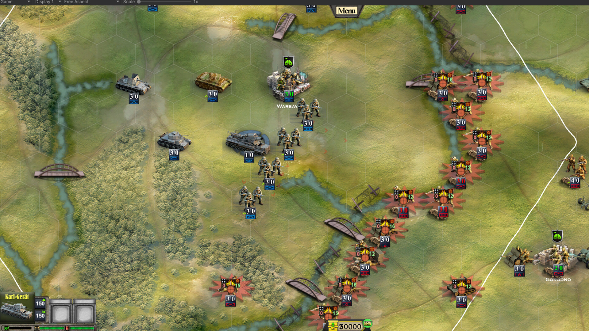 Frontline: Panzers & Generals Vol. I screenshot #1