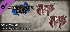 Monster Hunter Rise - "Wild Waist" - lagdelt Hunter rustningsdel