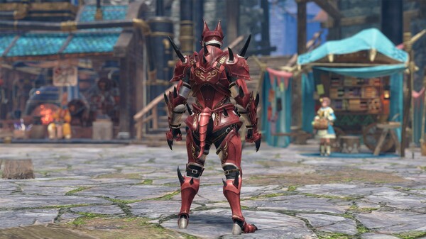 Monster Hunter Rise - "Wild Waist" Hunter layered armor piece