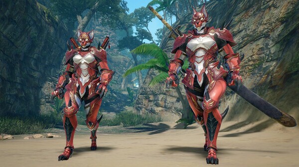 Monster Hunter Rise - "Wild Waist" Hunter layered armor piece