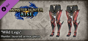 Monster Hunter Rise - "Wild Legs" - lagdelt Hunter rustningsdel
