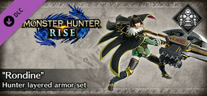 Monster Hunter Rise - "Rondine" Hunter layered armor-set