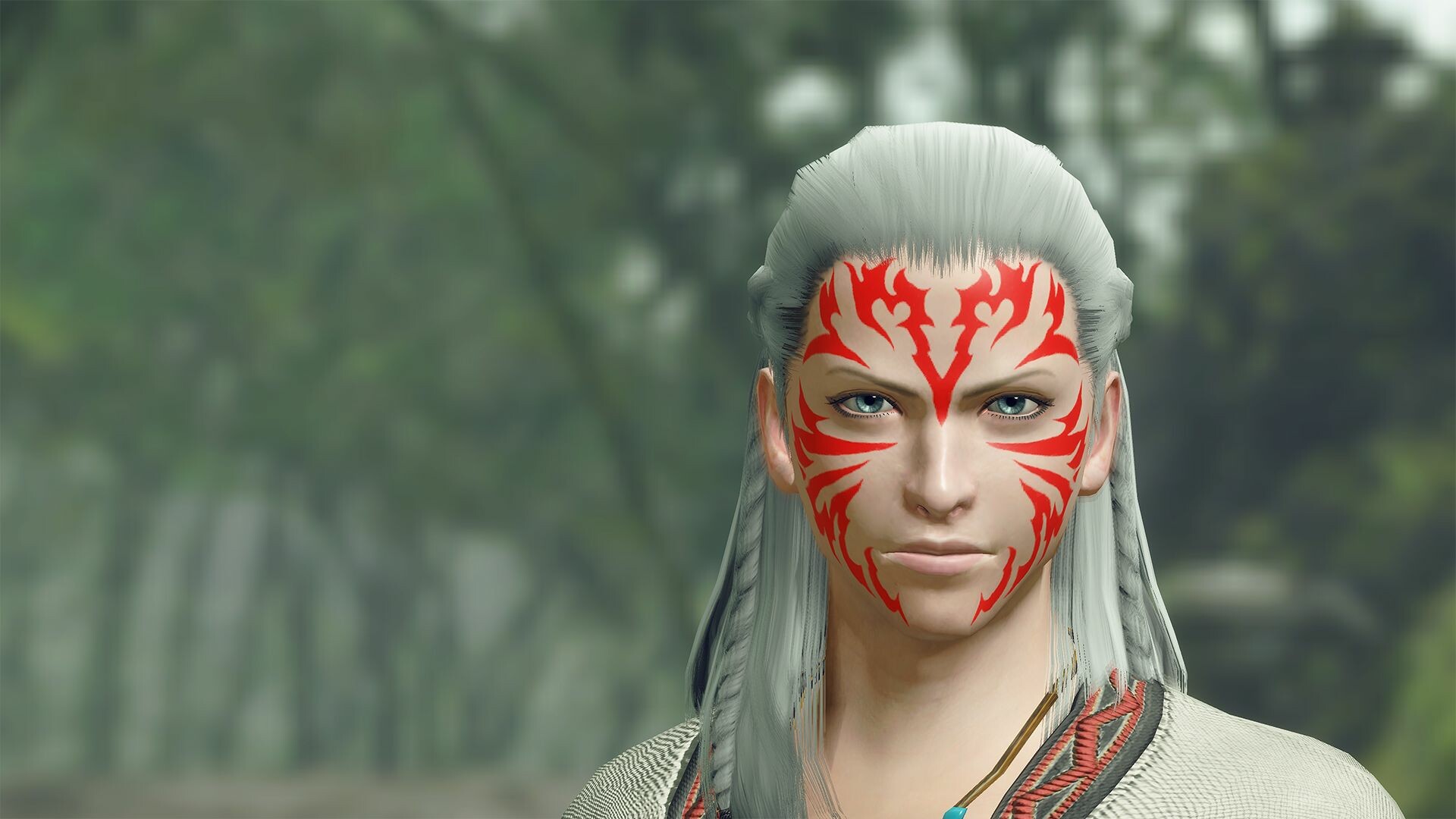 Monster Hunter Rise - "Risen" face paint Featured Screenshot #1