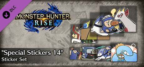 Monster Hunter Rise - "Special Stickers 14" sticker set banner image