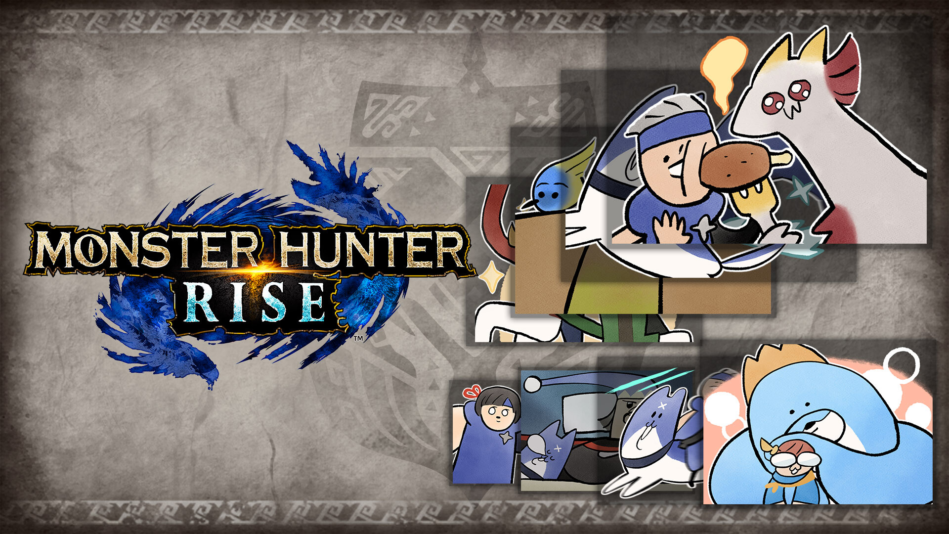 Monster Hunter Rise - "Special Stickers 14" sticker set Featured Screenshot #1