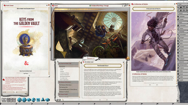 Fantasy Grounds - D&D Keys from the Golden Vault