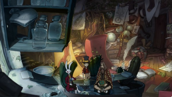 Screenshot z The Night of the Rabbit