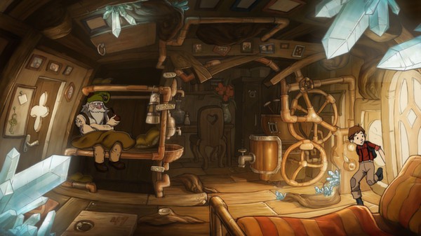 Screenshot z The Night of the Rabbit