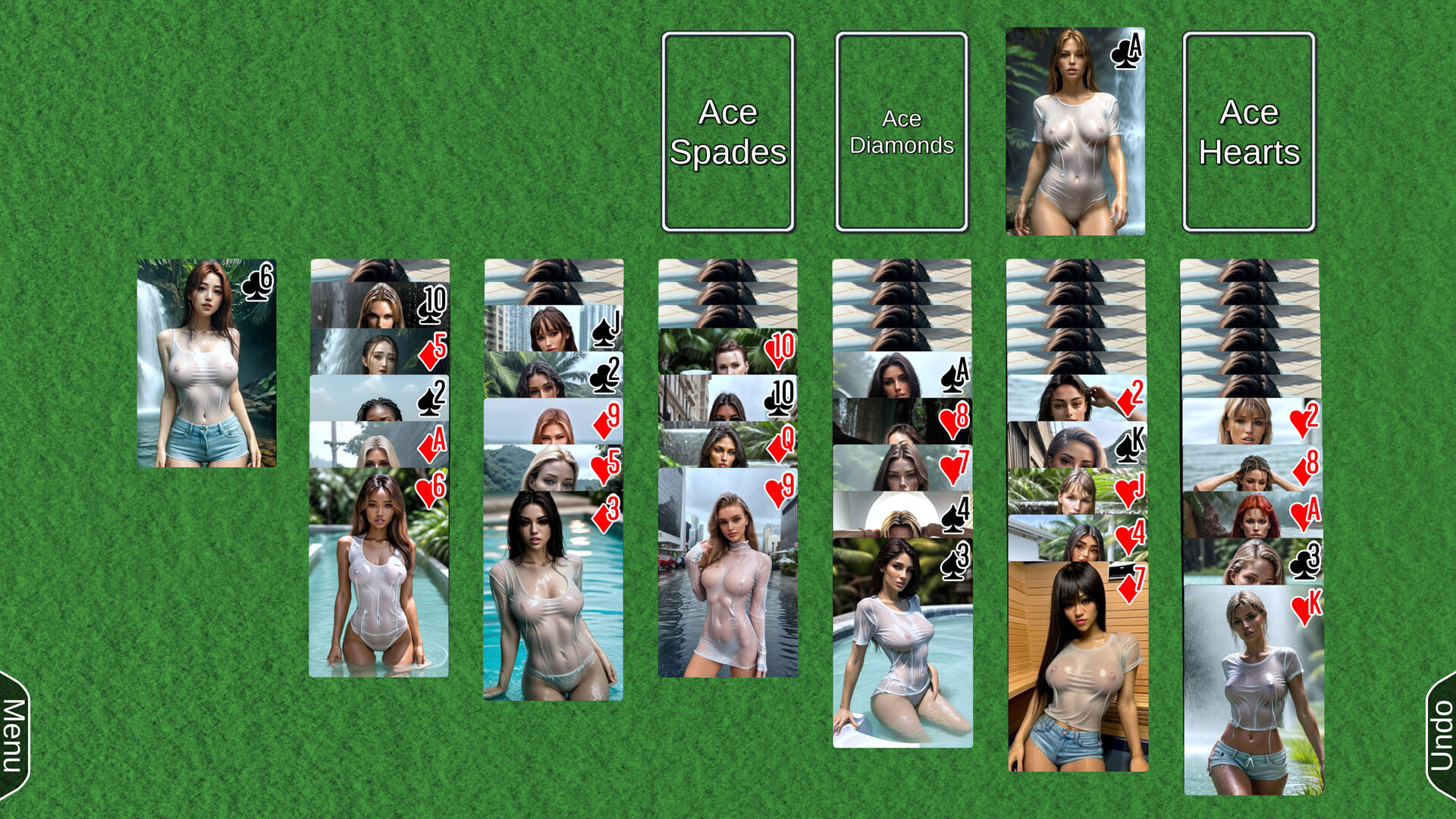 AI Solitaire - Lovely Ladies screenshot thumbnail screenshot 9