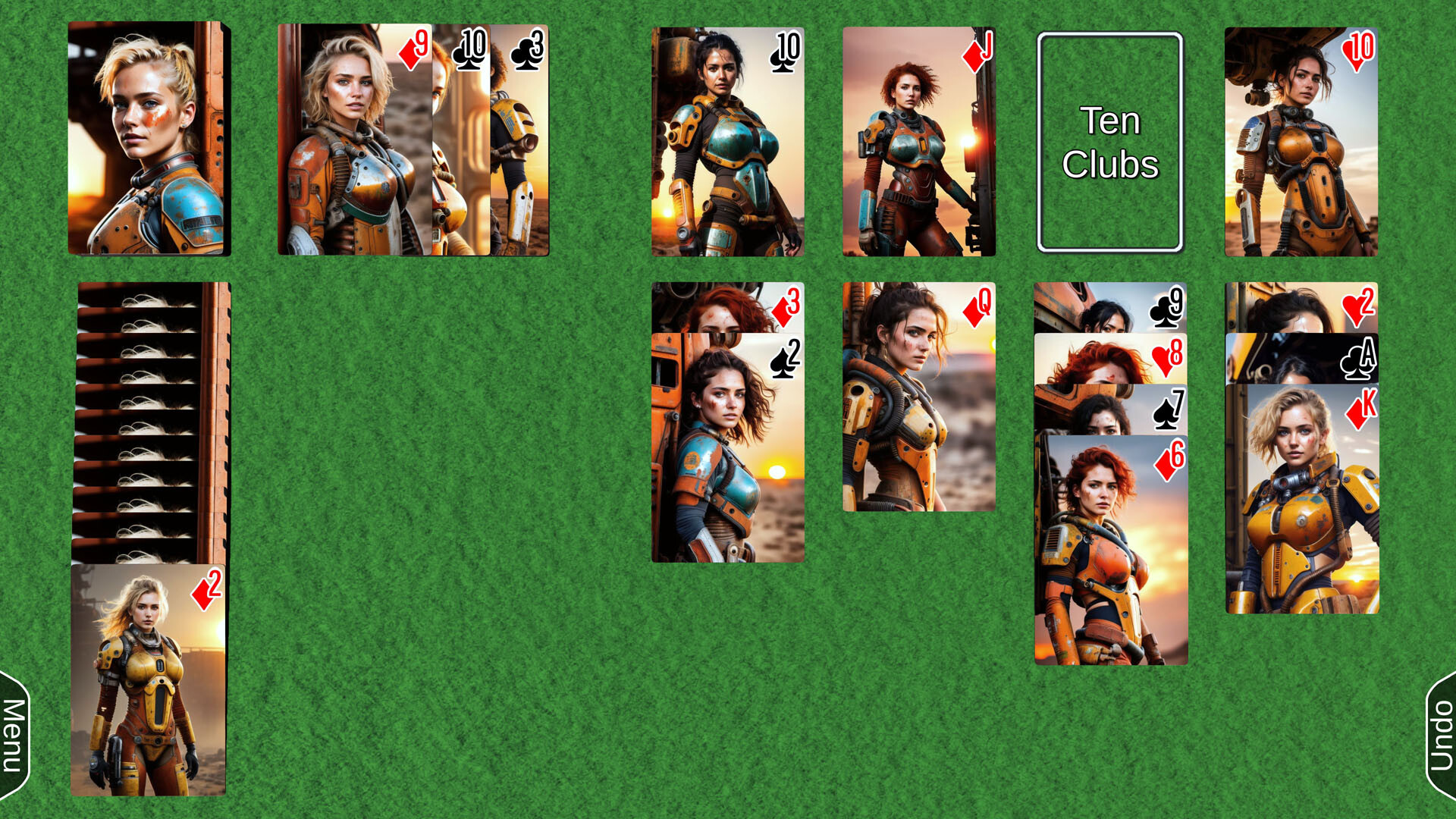 AI Solitaire - Lovely Ladies screenshot thumbnail screenshot 7